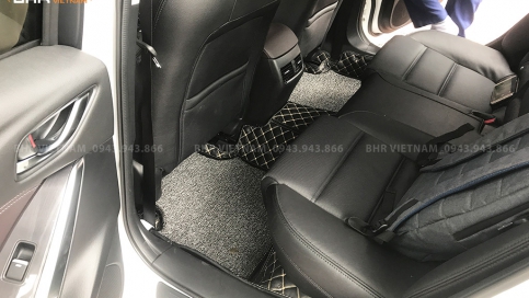Thảm lót sàn ô tô 5D 6D Mazda 6 giá gốc tận xưởng, bảo hành trọn đời